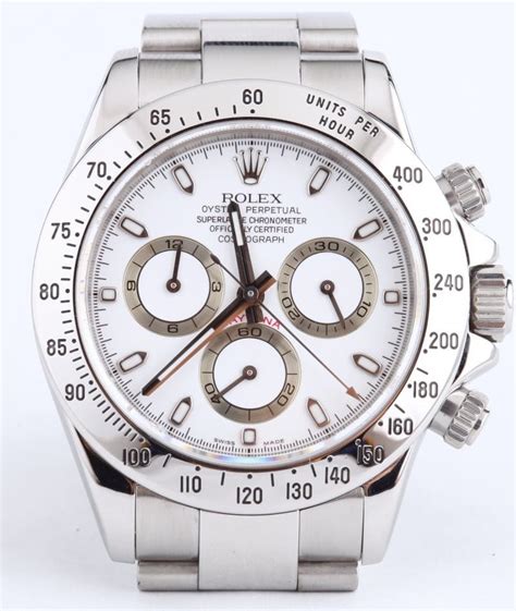 white face rolex|rolex daytona 116520 white dial.